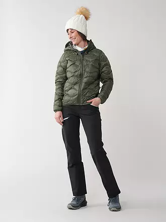 PEAK PERFORMANCE | Damen Daunenjacke Helium Down Hoodie | olive