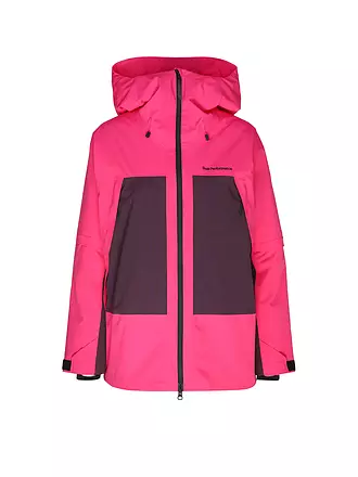 PEAK PERFORMANCE | Damen Skijacke Edge Insulated | pink