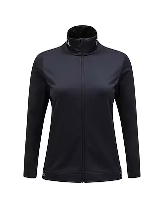 PEAK PERFORMANCE | Damen Unterziehjacke Rider Tech Zip Hoodie | schwarz