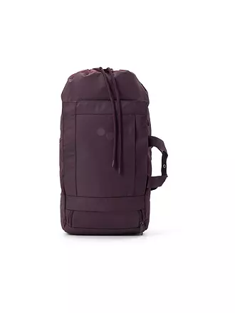 PINQPONQ | Rucksack Blok Medium Pure Woven 30-32L | dunkelrot