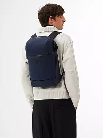 PINQPONQ | Rucksack Kontor Solid 16L | blau