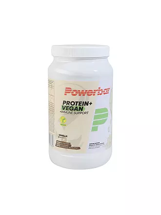 POWER BAR | Getränkepulver Protein+Vegan Immune 570g Vanille | weiss