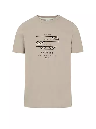 PROTEST | Herren T-Shirt PRTRIMBLE | beige