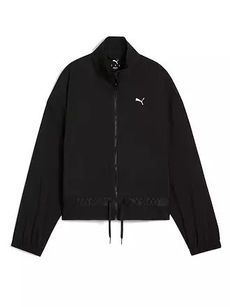 PUMA |  Damen Fitnessjacke Woven | schwarz