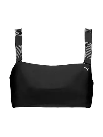 PUMA | Damen Bikinioberteil Bandeau | schwarz