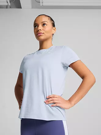 PUMA | Damen Fitnessshirt Essential Heather | lila