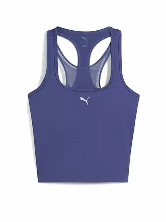 PUMA | Damen Fitnesstank Cloudspun Mesh 2in1 | lila