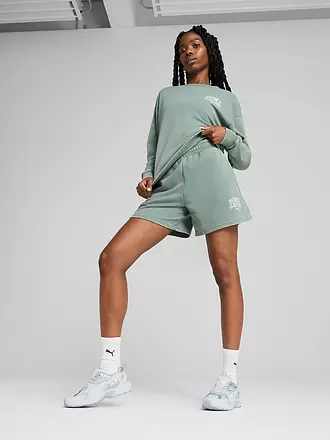 PUMA | Damen Sweater Class Comfort | hellgrün