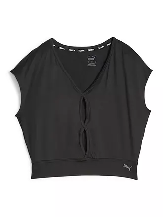 PUMA | Damen Yogashirt Studio Lite | schwarz