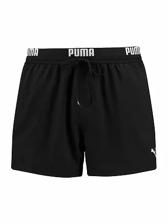 PUMA | Herren Badeshort Logo | schwarz