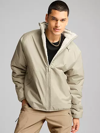 PUMA | Herren Jacke Reversible Sherpa | creme