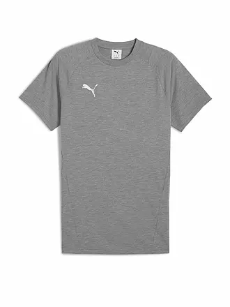 PUMA | Herren T-Shirt Teamevostripe | grau