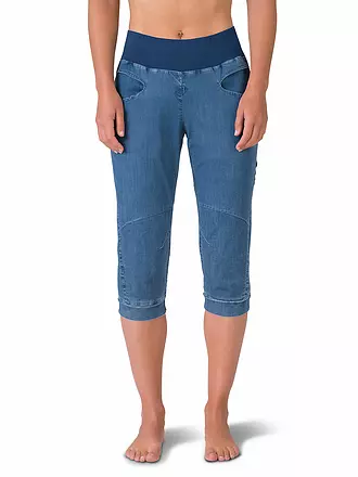 RAFIKI | Damen Kletterjeans Chain Capri 3/4 | blau