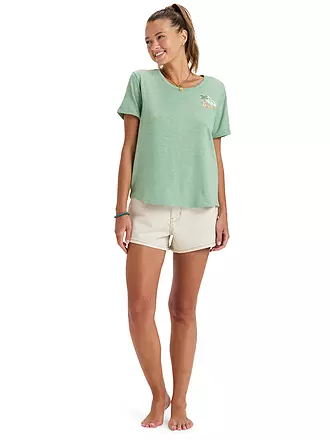 ROXY | Damen Beachshirt Oceanwave Regular | creme