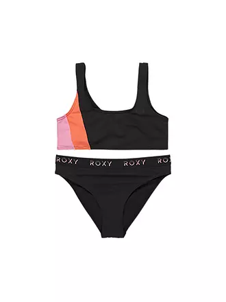 ROXY | Mädchen Bikini Colorblock Bralette Set | grau