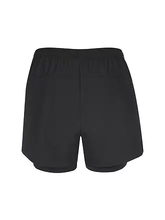 RUKKA |  Damen 2in1 Laufshort Makela | schwarz