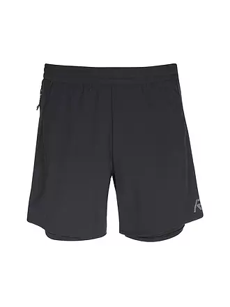 RUKKA | Herren 2in1 Laufshort Maaninka | schwarz