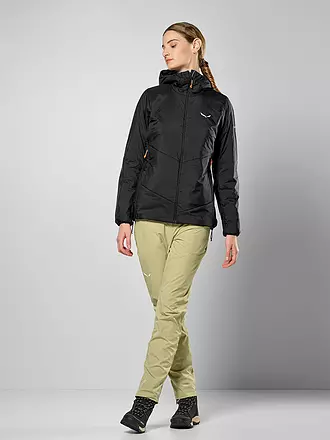 SALEWA | Damen Isojacke Puez Catinaccio 2 TWR Hoodie | schwarz