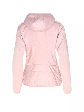 SALEWA | Damen Touren Hybridjacke  Ortles Hybrid TirolWool® Responsive Hoodie | rosa