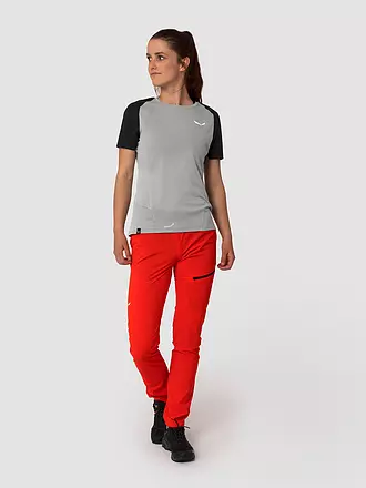 SALEWA | Damen Wanderhose Oedroc 2 Durastretch Light | rot