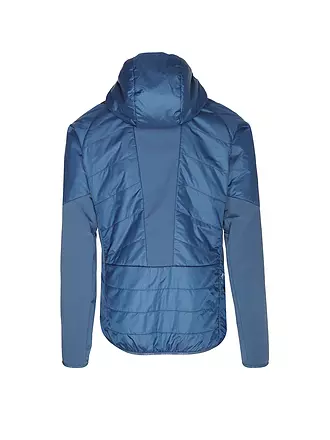 SALEWA | Herren Touren Hybridjacke  Ortles Hybrid TirolWool® Responsive Hoodie | dunkelblau