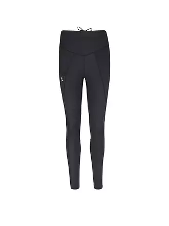 SCHÖFFEL | Damen Wandertight Blaueis Long | schwarz