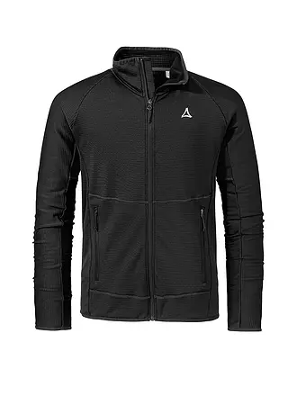 SCHÖFFEL | Herren Fleecejacke Cascata | schwarz