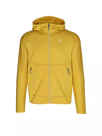 SCHÖFFEL | Herren Fleecejacke Style Cascata Hoodie | gold