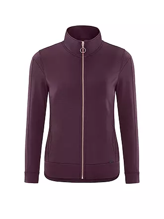 SCHNEIDER SPORTSWEAR | Damen Sweatjacke MALEAW | dunkelrot