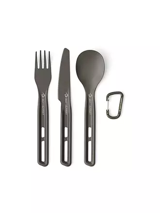 SEA TO SUMMIT | Campingbesteck Frontier Cutlery 3er Set | grau