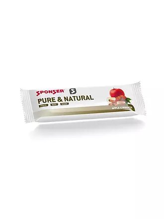 SPONSER | Pure & Natural Energieriegel Apfel Zimt, 50 g Riegel | 