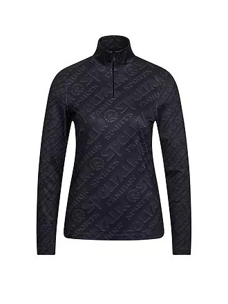 SPORTALM | Damen Ski Unterzieh Zipshirt | schwarz