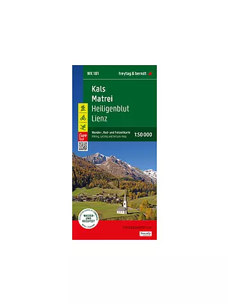 TABACCO | Wanderkarte Kals-Heiligenblut-Matrei-Lienz Maßstab 1:50.000 | keine Farbe