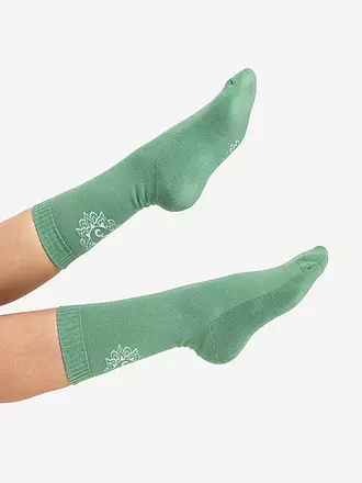 THE SPIRIT OF OM | Damen Socken Padu | hellgrün