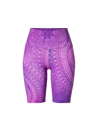 THE SPIRIT OF OM | Damen Yogashort Mabu Bhati Spirit | lila