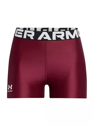 UNDER ARMOUR | Damen Fitnessshort HeatGear® | dunkelrot