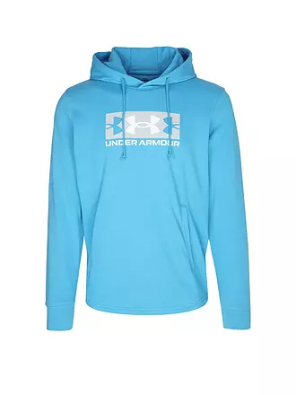 UNDER ARMOUR | Herren Hoodie UA Rival French Terry Logo | schwarz