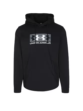 UNDER ARMOUR | Herren Hoodie UA Rival French Terry Logo | dunkelblau