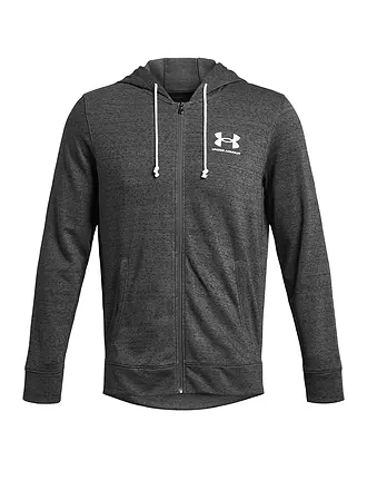 UNDER ARMOUR | Herren Kapuzenpullover UA Rival Terry | grau