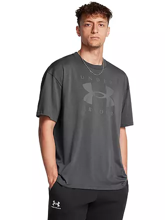 UNDER ARMOUR | Herren T-Shirt UA Heavyweight Logo | 