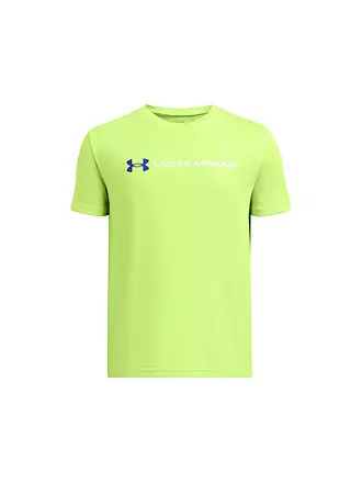 UNDER ARMOUR | Jungen T-Shirt UA mit Schriftzug-Logo | grün