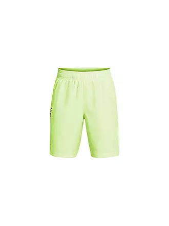 UNDER ARMOUR | Kinder Fitnessshort UA gewebte Wdmk | grün