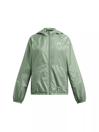 UNDER ARMOUR | Mädchen Jacke UA SportStyle Windbreaker | olive