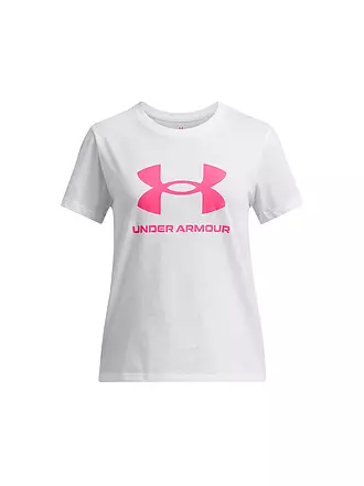 UNDER ARMOUR | Mädchen T-Shirt UA Big Logo | beere