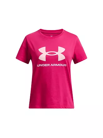 UNDER ARMOUR | Mädchen T-Shirt UA Big Logo | weiss