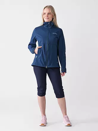 VAUDE | Damen Softshelljacke Elope ll | dunkelblau