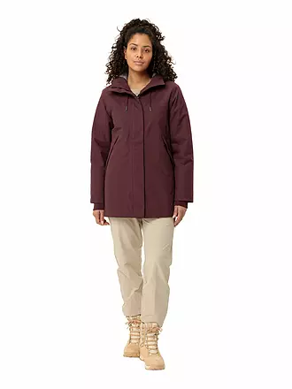 VAUDE | Damen Winterparka Coreway PL Hoodie | braun