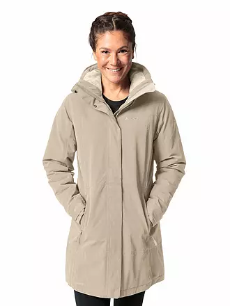 VAUDE | Damen Winterparka Skomer II Wool | beige