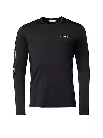 VAUDE | Herren Tourenshirt Monviso Merino | schwarz