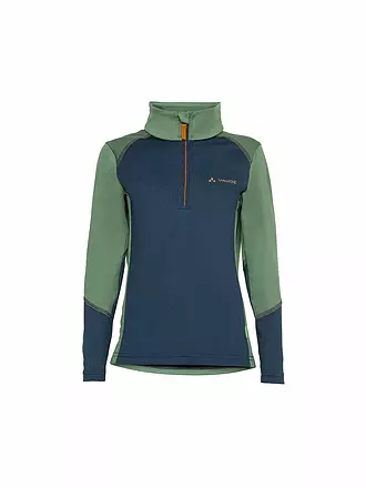 VAUDE | Kinder Wandershirt Livigno Halfzip | dunkelgrün